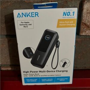 Anker Black High-Speed Charging Power Bank